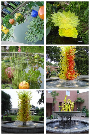 Chihuly in the Park - July 2004