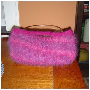 Felted Clutch