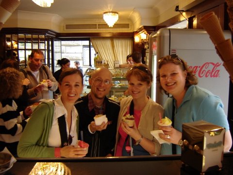 First Gelato in Florence!