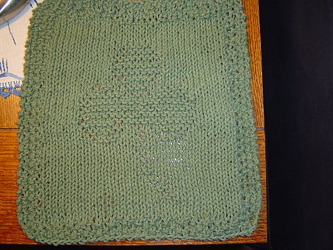 Shamrock Dishcloth